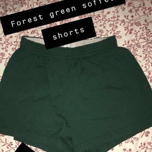 Forest green cheer practice shorts!!🎀🎀🎀